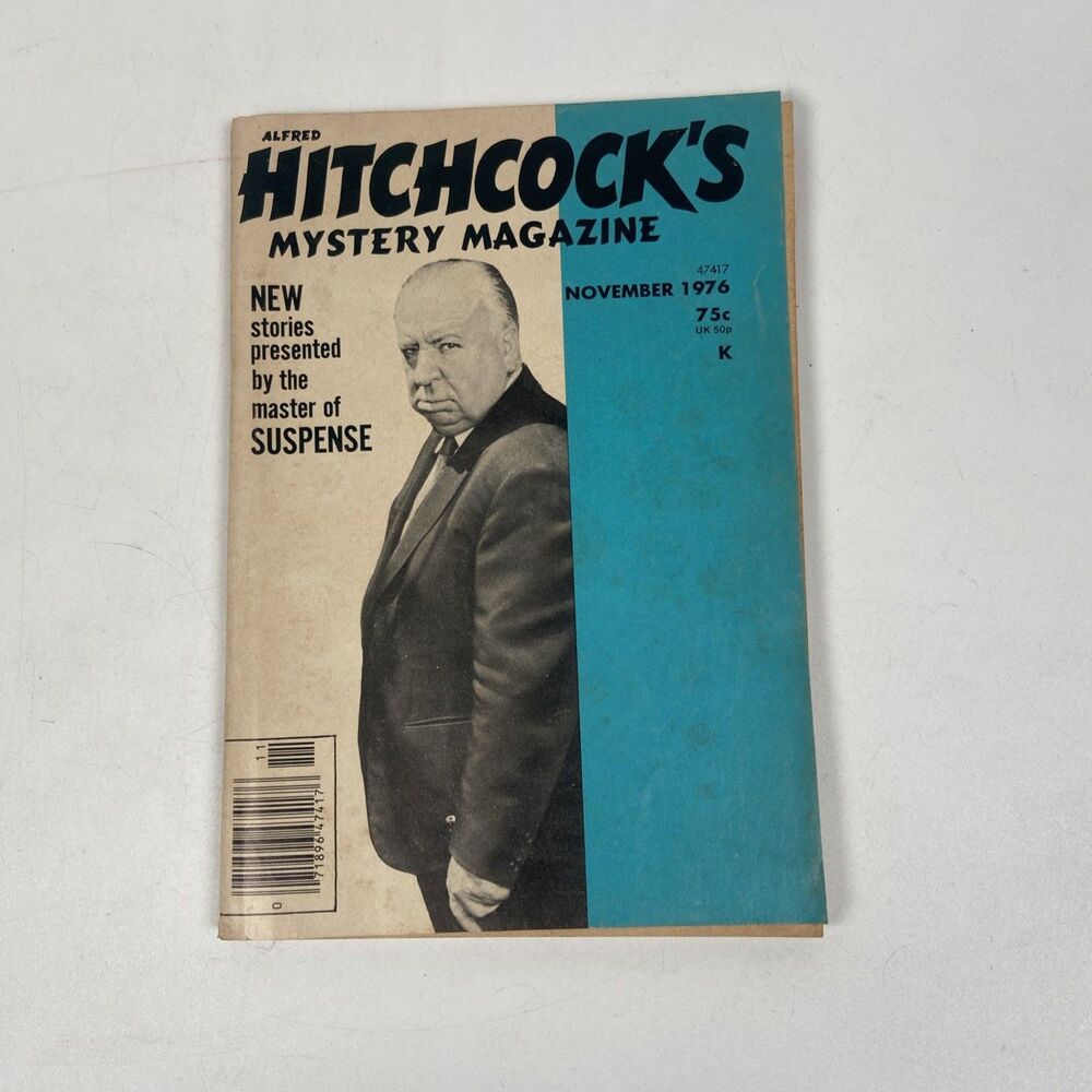 Alfred Hitchcock’s Mystery Magazine Nov 1976 Robert Bloch Vintage Mystery